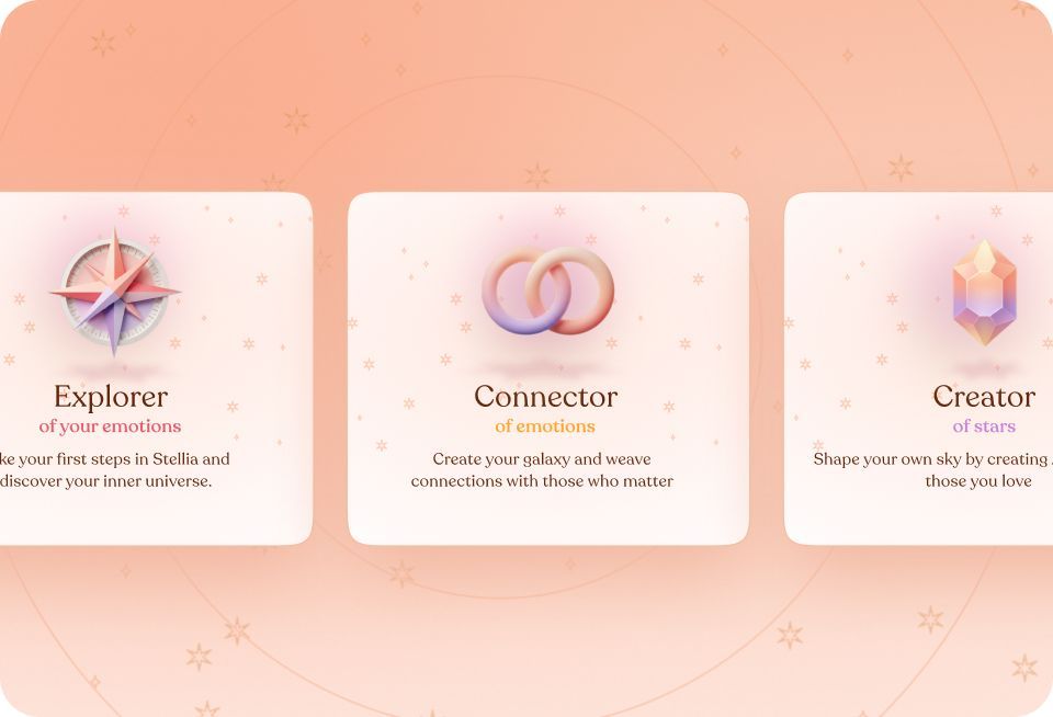 Écran des Succès avec les 5 branches